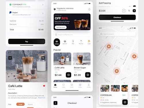 Coffee Shop Mobile App