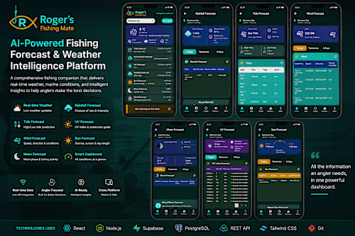 AI-Powered Fishing Forecast Platform