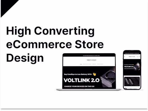 Unique and High Converting eCommerce Store Design
