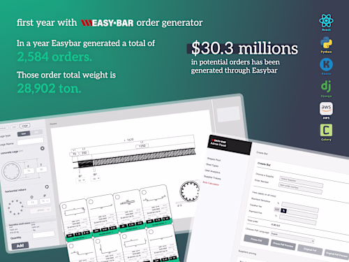 Development of EasyBar: A Modern Marketplace for Rebar Ordering