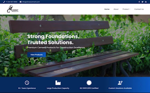 Shree Cement Products – Company Website