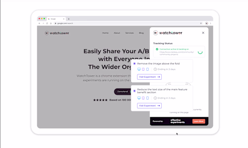 Watchtower browser extension for Effective