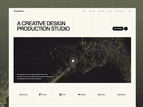 Creative Agency Website 