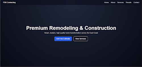 PSR Contracting LLC — A