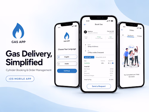 Gas Ordering & Delivery App (Kuwait)