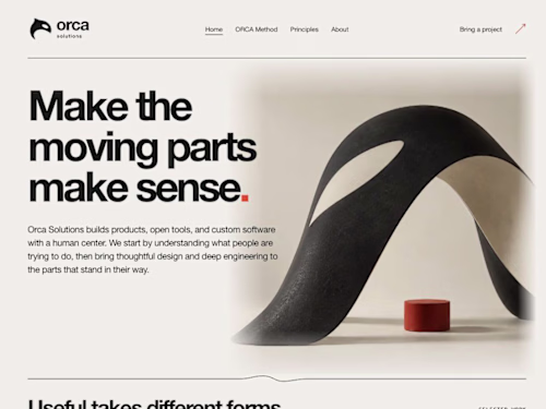 Orca Solutions — Studio & Agentic Operations