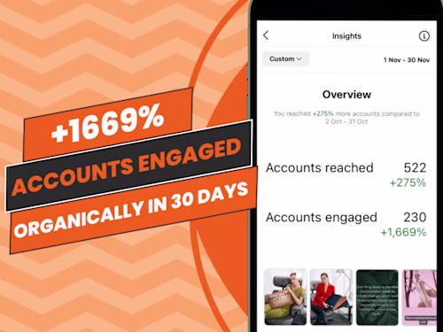Social Media Manager & Content Creation For a Fashion Brand