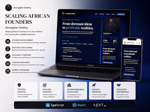 Asongafac Destiny Coaching Website