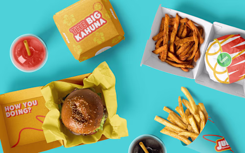 Juicy Burger Branding