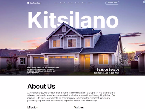 Modern Real Estate Agency (Framer)