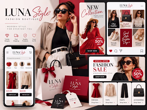 Fashion E-Commerce Design | Branding,
