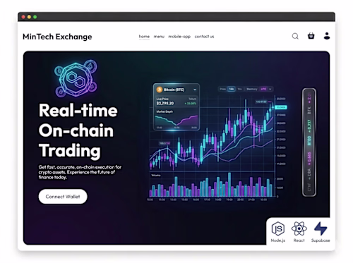 MinTech Exchange: Real-time On-chain Trading