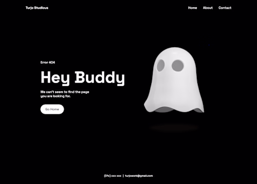 404 Error Page