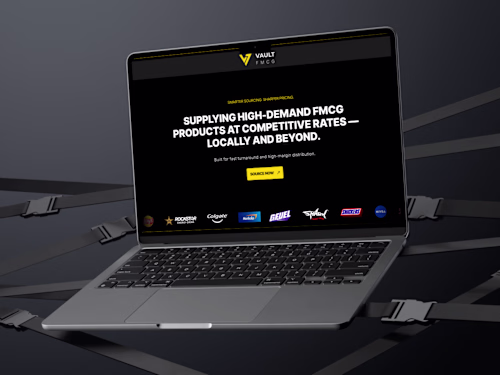 Vault Landing page