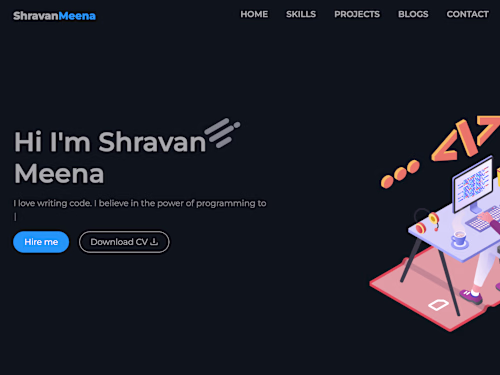 Shravan meena - portfolio