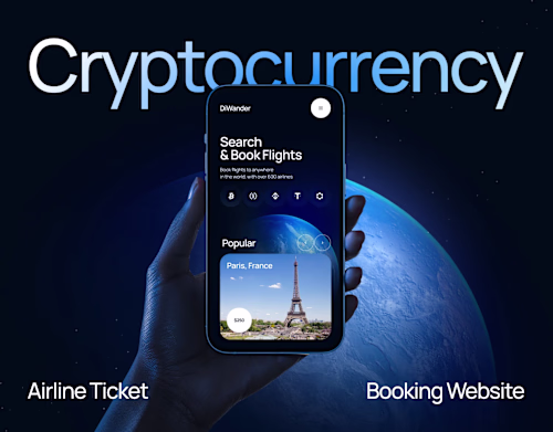 Cryptocurrency Airline Ticket Booking Website