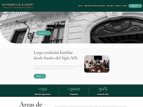 Monedero Gil & Crespo Lawyers Web