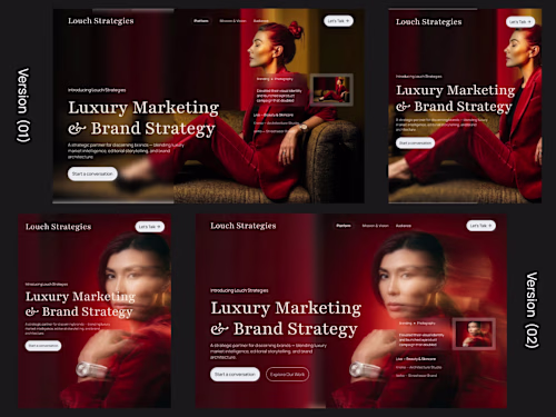 Personal Branding Site — Luxury Marketing & Brand Strategy