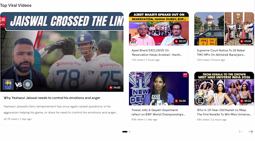 TOI VideoShow – Responsive Video