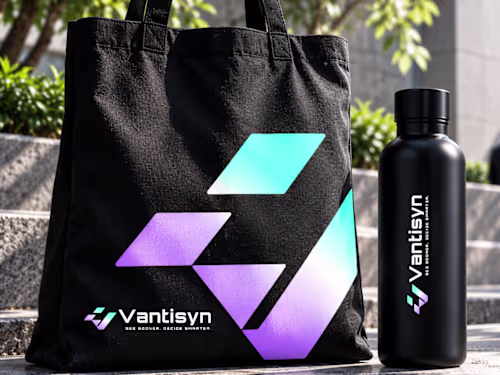 Vantisyn — AI Technology Brand Identity Design