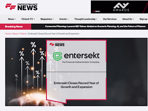 Entersekt – Digital Content & Executive Communications