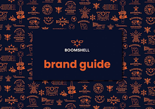 BOOMSHELL Brand Identity & Website Design