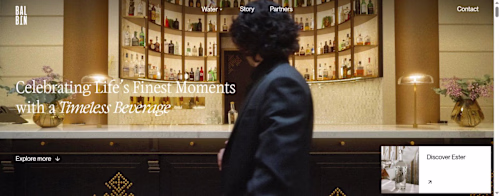 Balbin Water: Framer website for