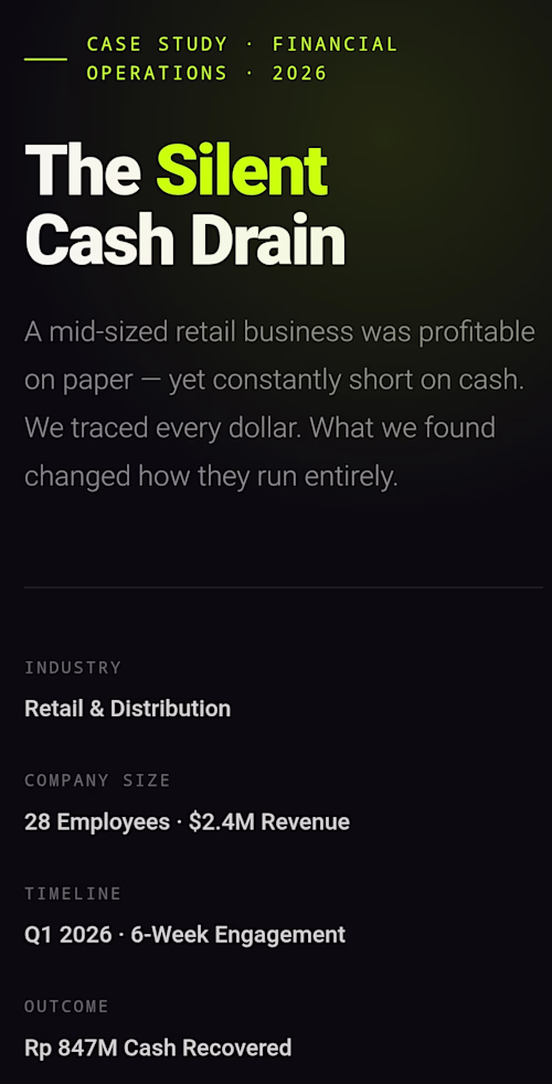 A company can be profitable