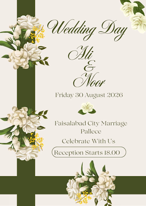 Wedding Card Design