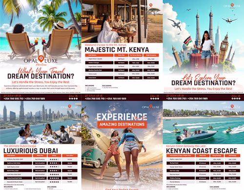 Tours and Travel Social Media Posts