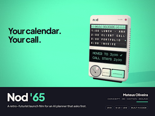 Nod '65 — The Calendar From 1965 That Asks First