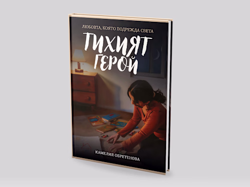 The Silent Hero - Book Cover & Illustrations Design