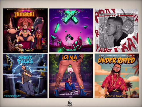 Innovative Music Cover Artwork Design