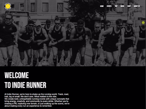 I recently built Indie Runner, a high-energy running events ...