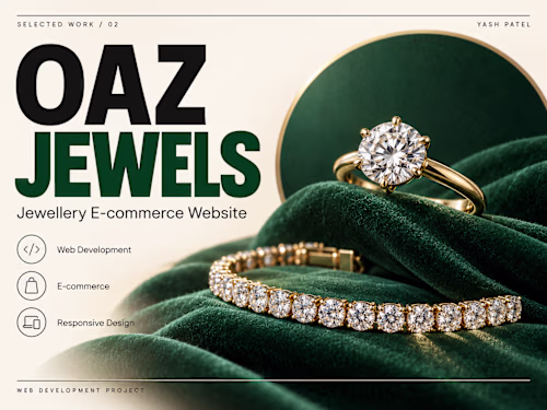 OAZ Jewels — Jewellery E-commerce