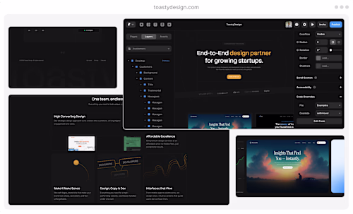 Toasty Design - Framer Website
LIVE