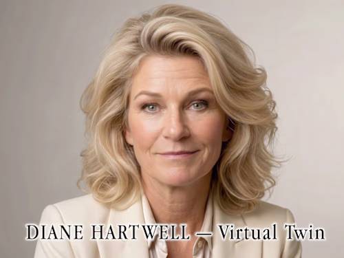 AI Commercial — Virtual Twins “Business Card” Story Ad
