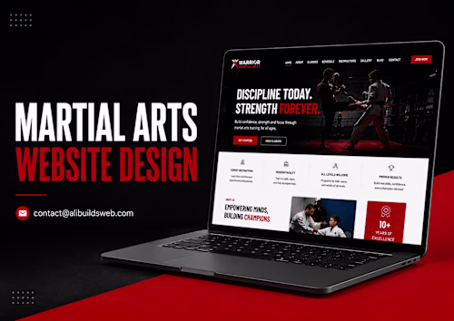 Martial Arts Academy Website Design & Development