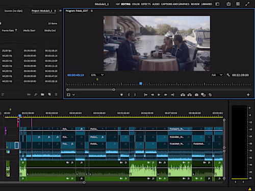 TV interview | Video editing + Sound engineering