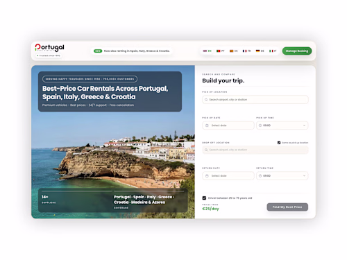 Portugal Auto Rentals