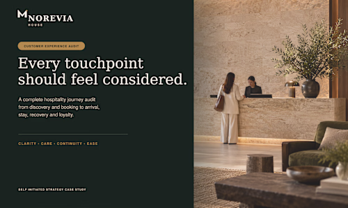 NOREVIA House | Brand Experience and Touchpoint Audit