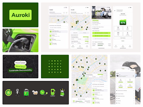 Auroki: Sustainable Electric Mobility App Development