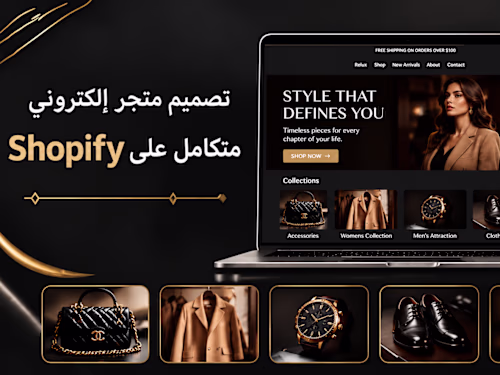 Professional Shopify E-commerce Store Design