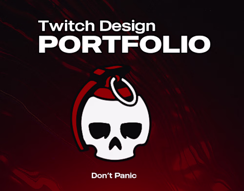 Streamer Broadcast Branding / Don't Panic