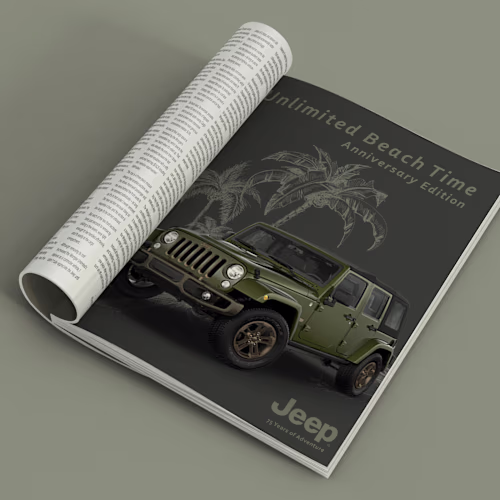 Jeep Anniversary Ad