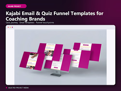 Kajabi Email & Quiz Funnel Templates for Coaching Brands