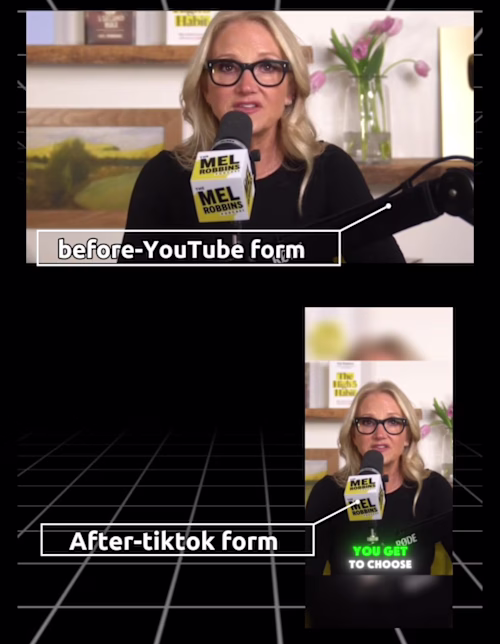 Resize and reform your video/photo