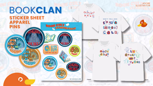 Bringing a Book Club's Brand to Life through Merchandise