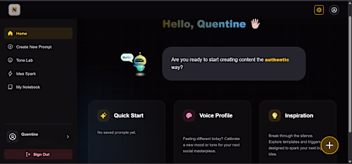 VoiceCraftAI: A Persona-Driven AI Content