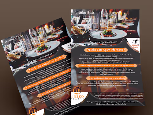Flyer design